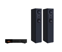 Audiolab 9000A Integrated Amplifier + Mission LX-4 MKII Floor Standing Speakers Package and 5 metres Classic 79 Strand