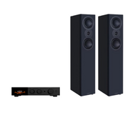 Audiolab 9000A Integrated Amplifier + Mission LX-5 MKII Floor Standing Speakers Package and 5 metres Classic 79 Strand