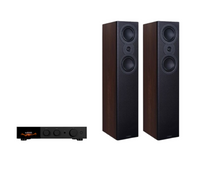 Audiolab 9000A Integrated Amplifier + Mission LX-5 MKII Floor Standing Speakers Package and 5 metres Classic 79 Strand