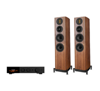 Audiolab 9000A Integrated Amplifier + Wharfedale Evo 5.3 Floor Standing Speakers Package and 5 metres Classic 79 Strand