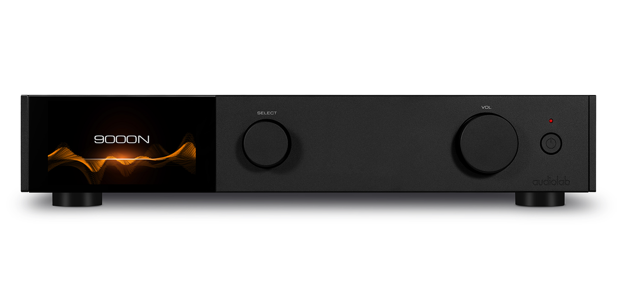 Audiolab 9000N Premium Network Streamer - Aluminum Black