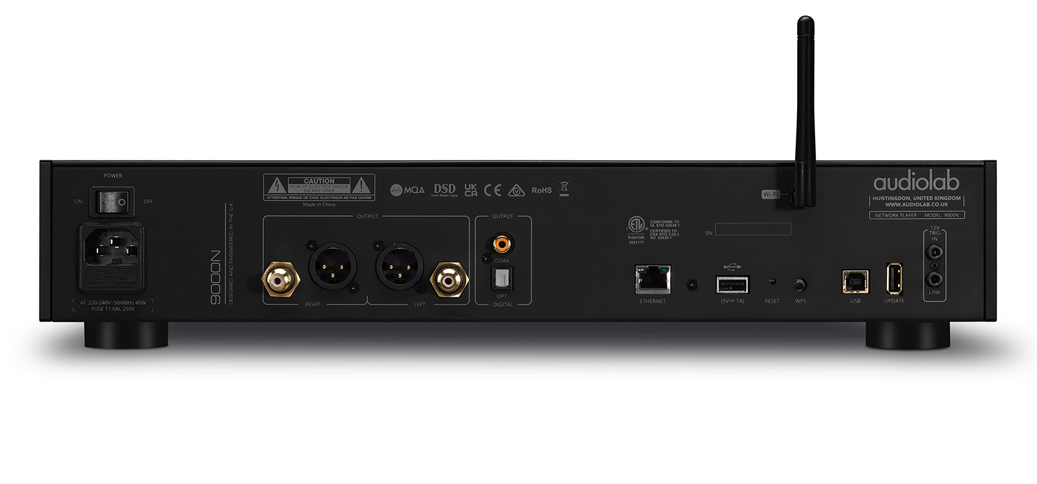 Audiolab 9000N Premium Network Streamer - Aluminum Black