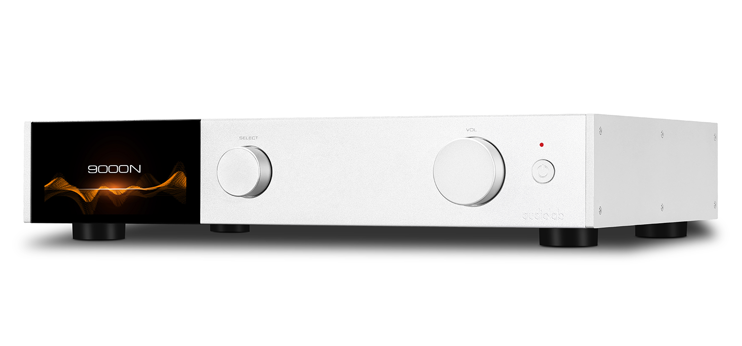 Audiolab 9000N Premium Network Streamer - Aluminum Silver
