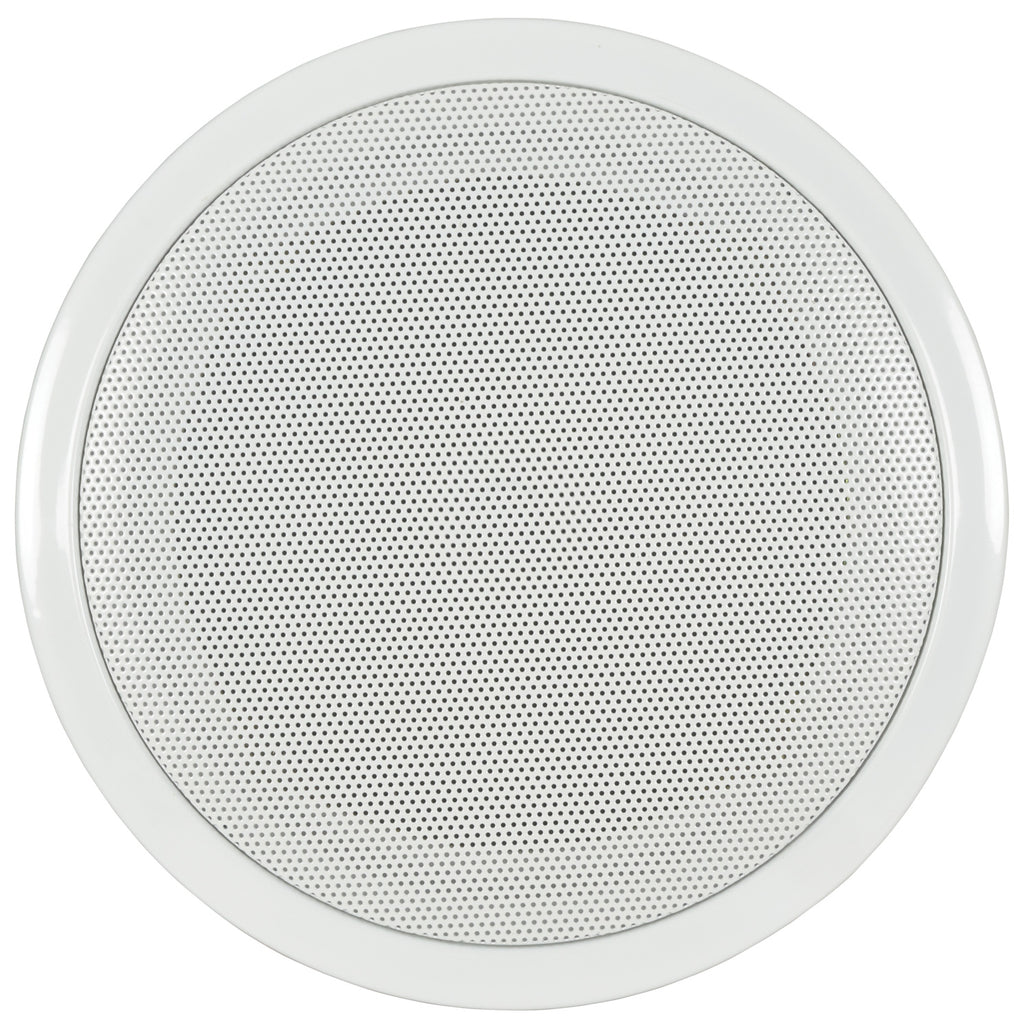 Adastra 5.25" 100V Ceiling Speakers With Fire Dome - Single - White