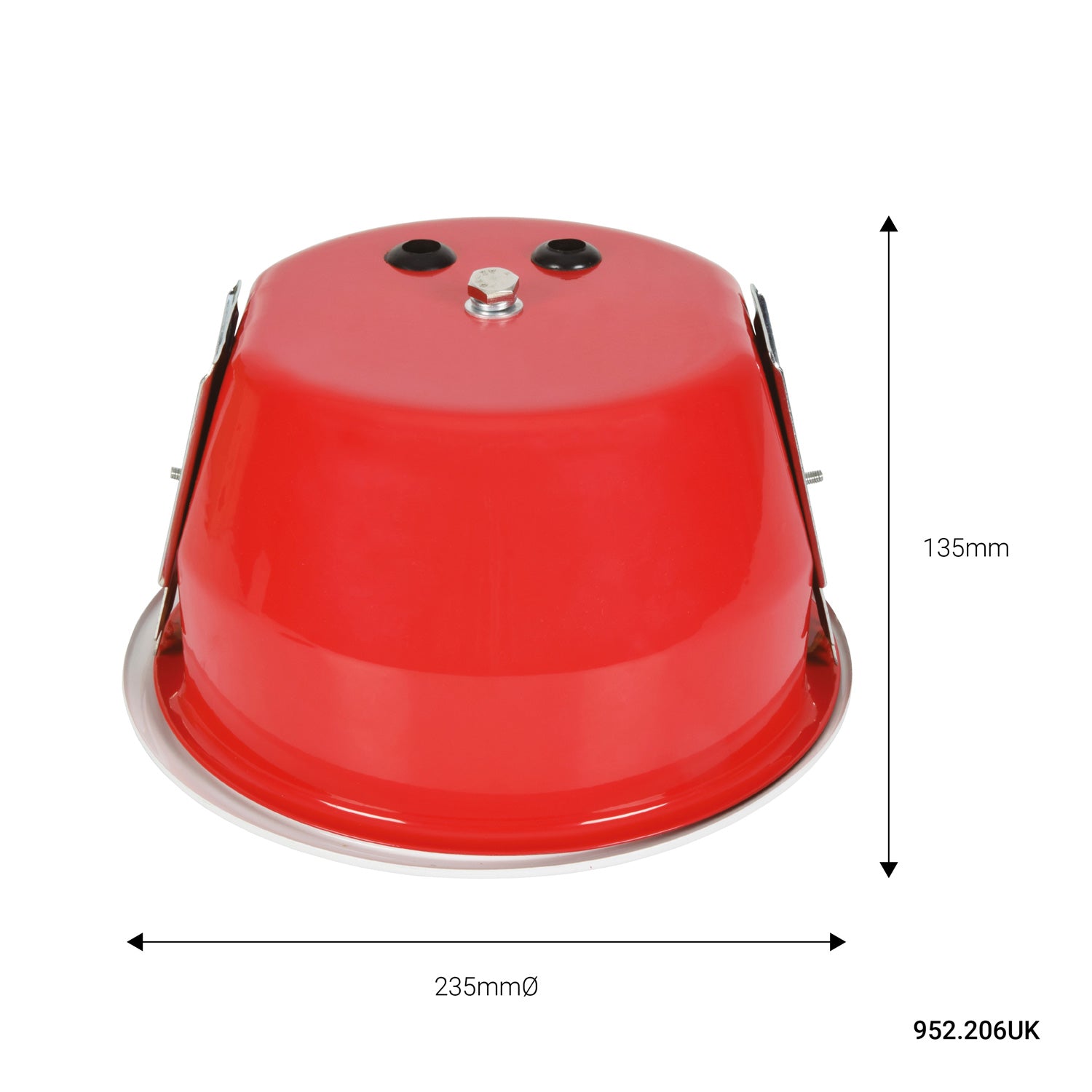 Adastra 6.5" 100V Ceiling Speakers With Fire Dome - Single - White