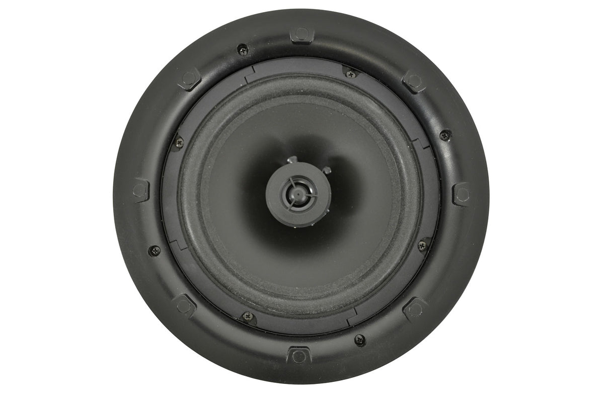 Adastra A8 Powerful Quad Zone Media Stereo Amplifier + 8X 8" Low Profile Ceiling Speaker bundle