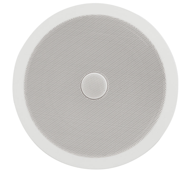 Adastra C8D - 8" Ceiling Speaker with Directional Tweeter - White (Single)