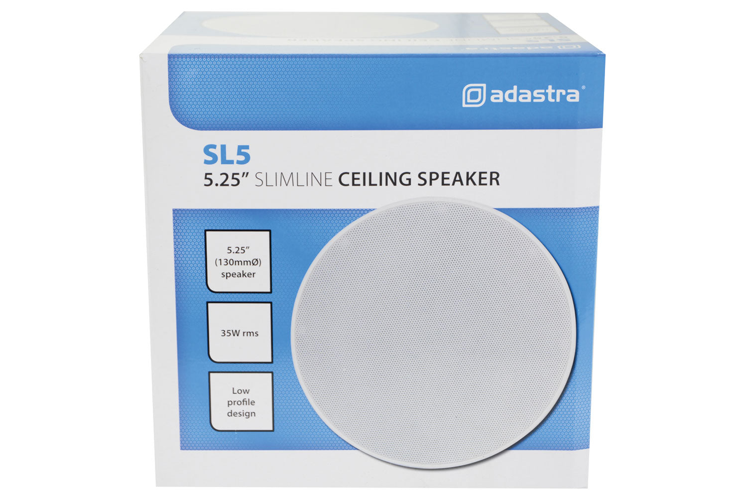 ADASTRA SL5 - 5.25" Slimline Ceiling Speakers Pair