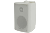 4 x 3" BC3V 100V Wall Speaker Package + Adastra UM30 BT / USB Media Amplifier + Wiring in White