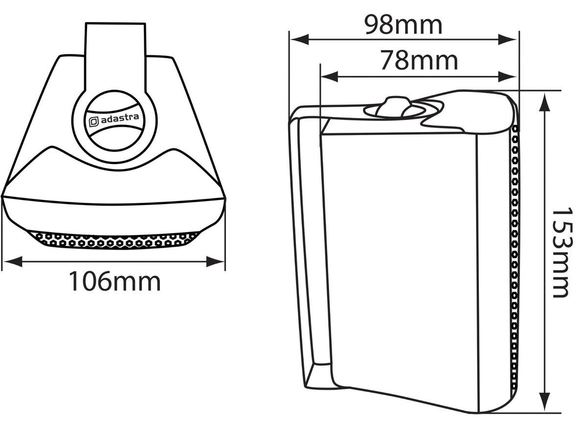 4 x 3" BC3V 100V Wall Speaker Package + Adastra UM30 BT / USB Media Amplifier + Wiring in White