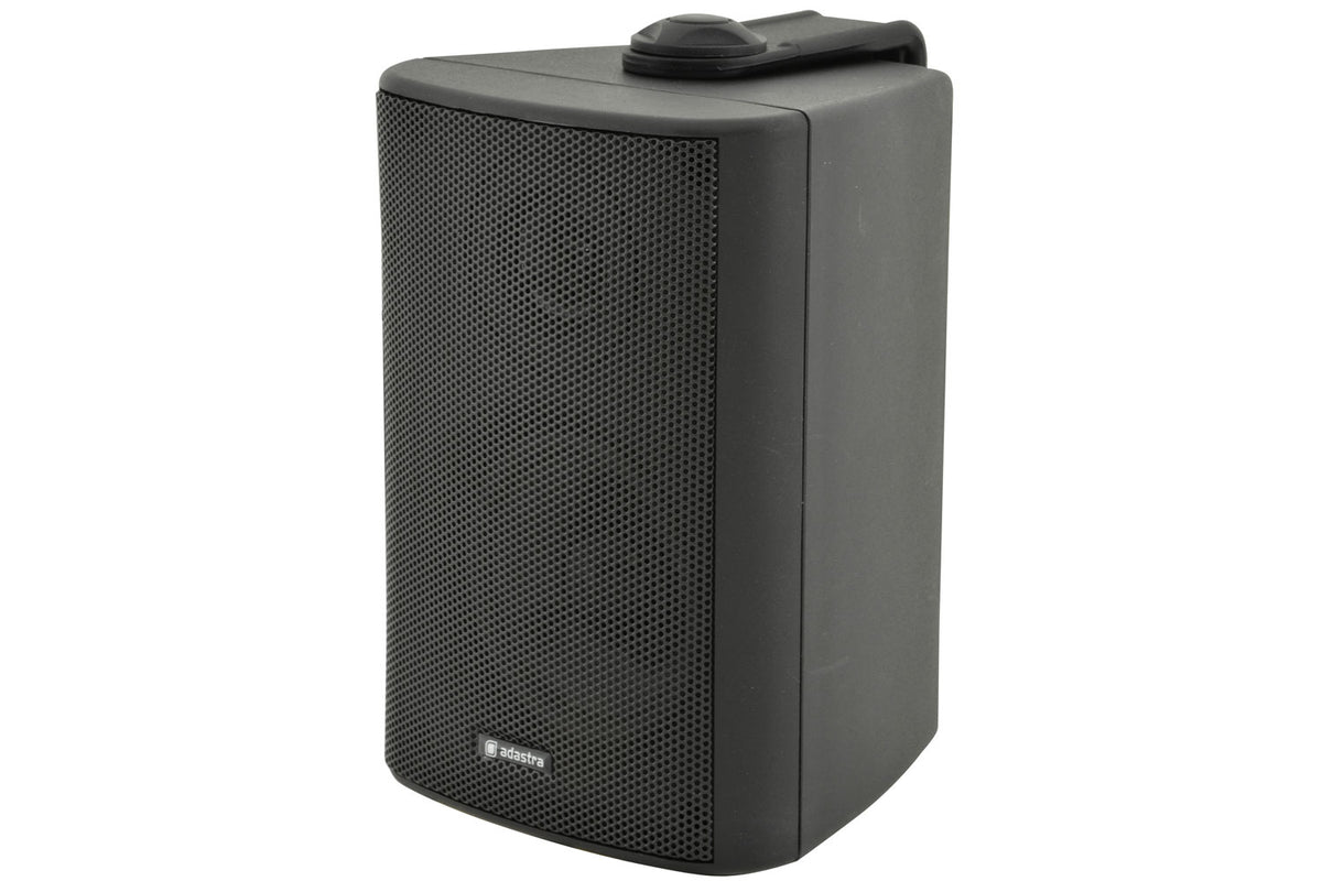 8 x 3" BC3V 100V Wall Speaker Package + Adastra UM60 BT / USB Media Amplifier + Wiring in Black
