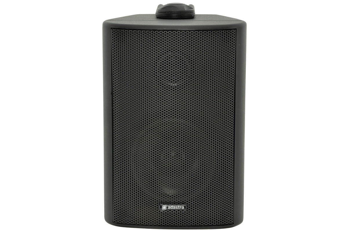 8 x 3" BC3V 100V Wall Speaker Package + Adastra UM60 BT / USB Media Amplifier + Wiring in Black