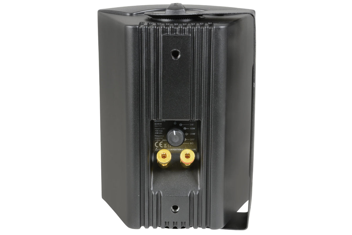 Adastra BC4V Wall Hanging Indoor Speakers 100V - Black (Single)