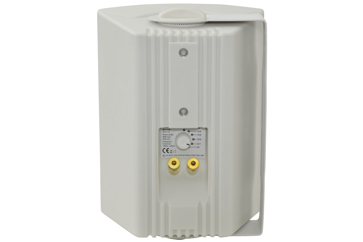 Adastra BC5V Wall Hanging Indoor Speakers 100V - White (Single)