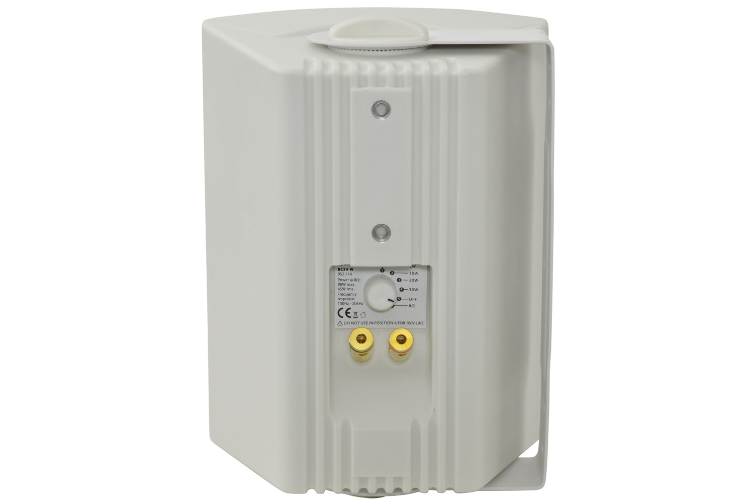 Adastra BC5V Wall Hanging Indoor Speakers 100V - White (Single)