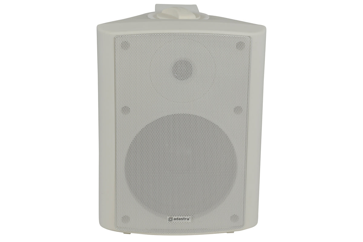 Adastra BP6V Wall Hanging Weatherproof Speakers 100V - White (Single)