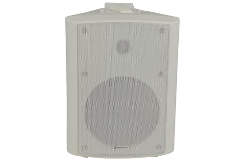 Adastra BP6V Wall Hanging Weatherproof Speakers 100V - White (Single)