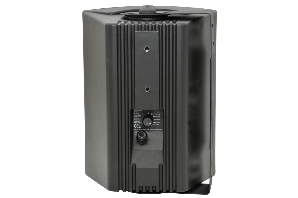 Adastra BP6V Wall Hanging Weatherproof Speakers 100V - Black (Single)