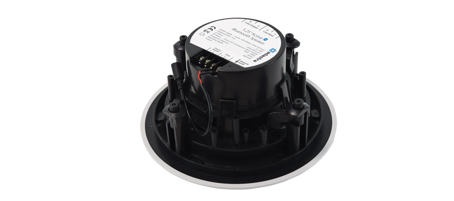 Adastra Bluetooth 5.25" In wall / Ceiling Speakers Set with built in bluetooth