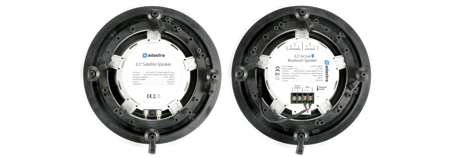 Adastra Bluetooth 6.5" Ceiling Speakers Set