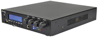 4 x 3" BC3V 100V Wall Speaker Package + Adastra UM30 BT / USB Media Amplifier + Wiring in White