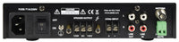 4 x 3" BC3V 100V Wall Speaker Package + Adastra UM30 BT / USB Media Amplifier + Wiring in Black