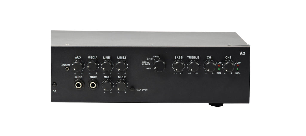 Adastra A2 Stereo PA Amplifier 2 x 200W