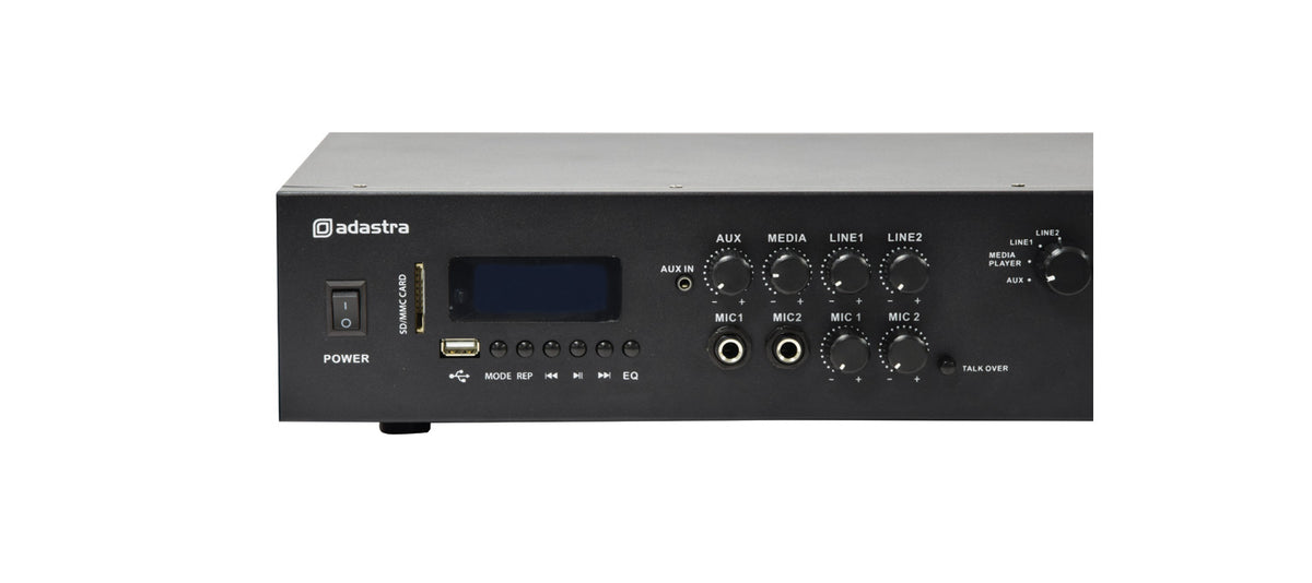 Adastra A2 Stereo PA Amplifier 2 x 200W