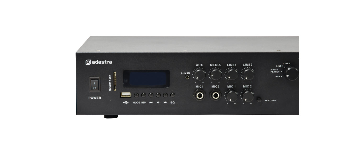 Adastra A2 Stereo PA Amplifier 2 x 200W