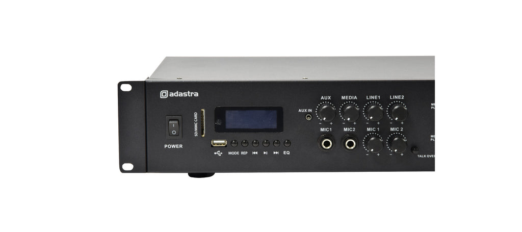 Adastra A4 Dual Stereo PA Amplifier 4 x 200W