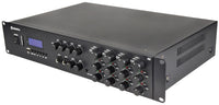 Adastra A8 Powerful Quad Zone Media Stereo Amplifier + 8X 8" Low Profile Ceiling Speaker bundle