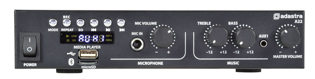 Adastra A22 Stereo PA Amplifier