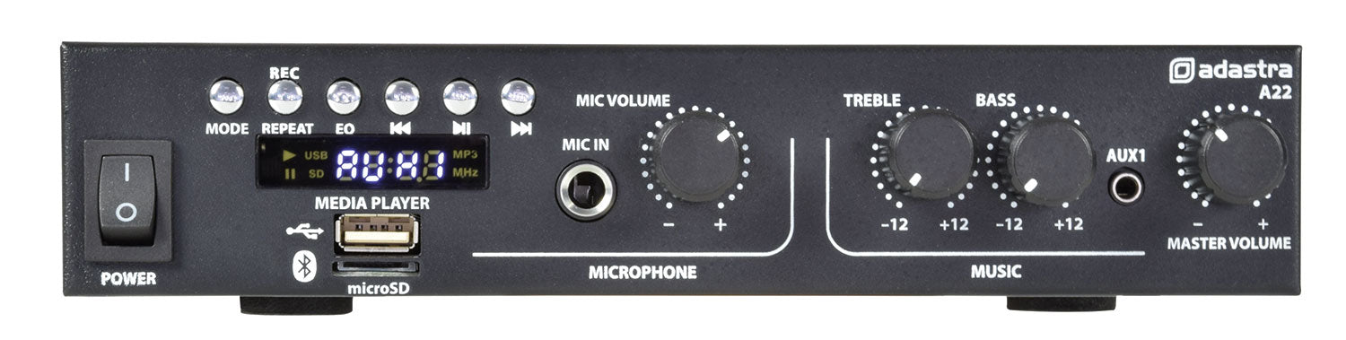Adastra A22 Stereo PA Amplifier