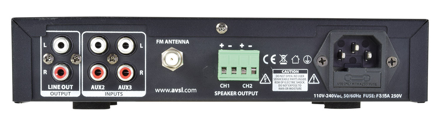 Adastra A22 Stereo PA Amplifier