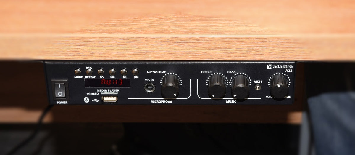 Adastra A22 Stereo PA Amplifier