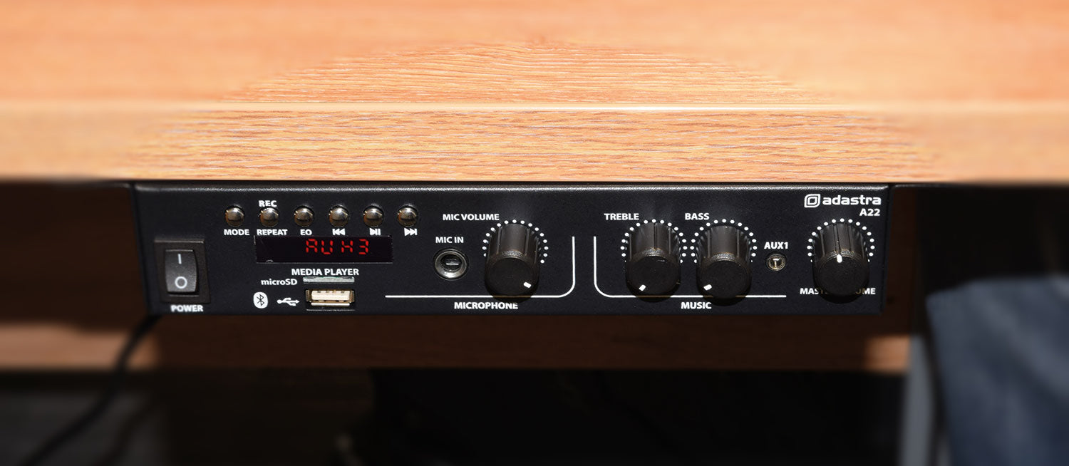 Adastra A22 Stereo PA Amplifier