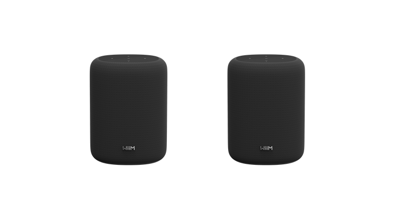 WiiM Sound Lite Twin Pack – Black