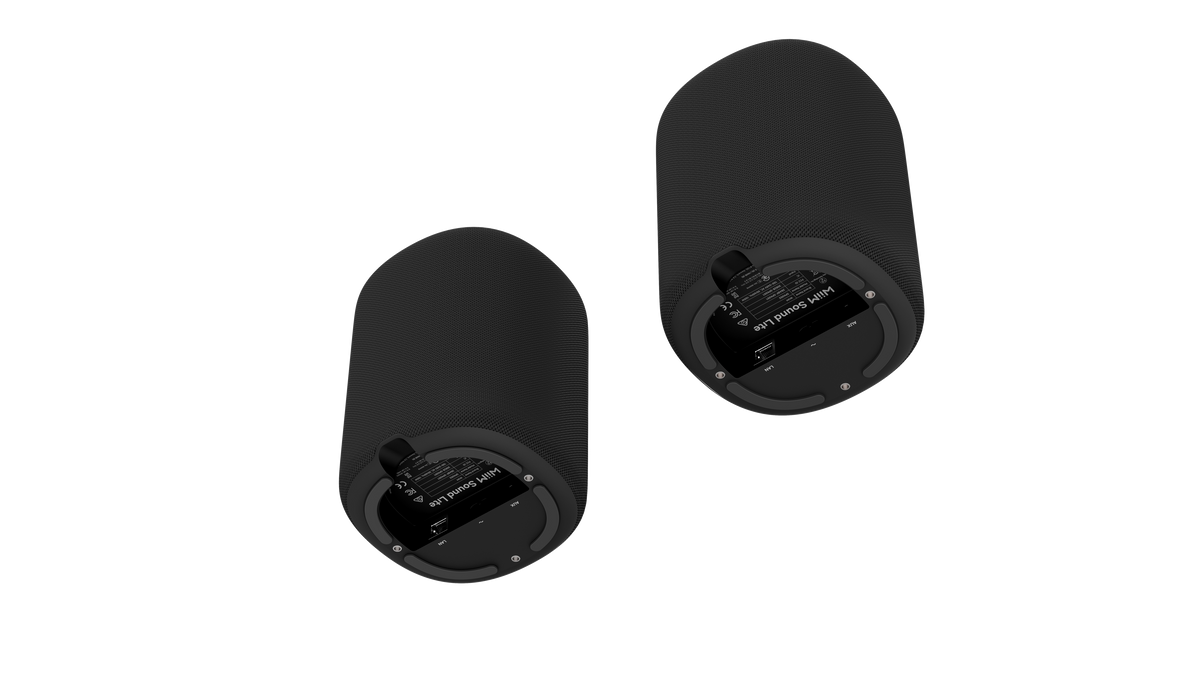 WiiM Sound Lite Twin Pack – Black