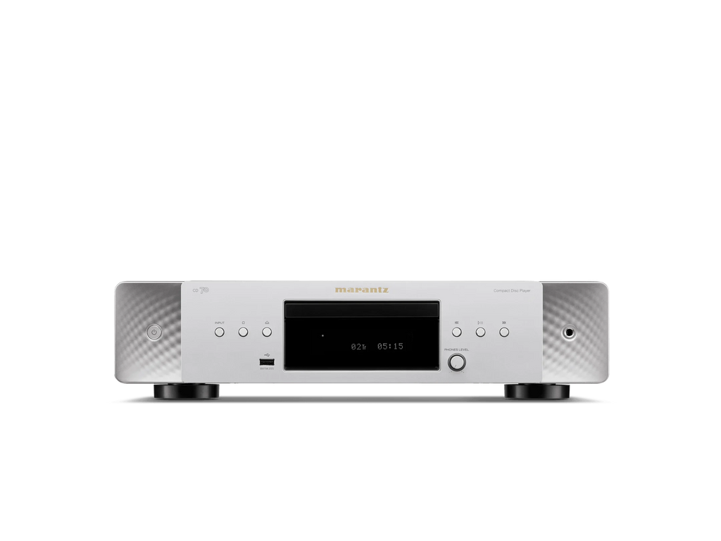 Marantz CD70 CD Player with High-Performance DAC and USB Playback – Silver Gold