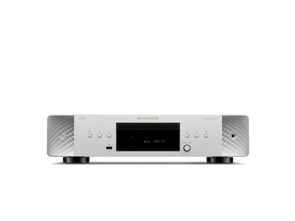 Marantz CD70 CD Player with High-Performance DAC and USB Playback – Silver Gold