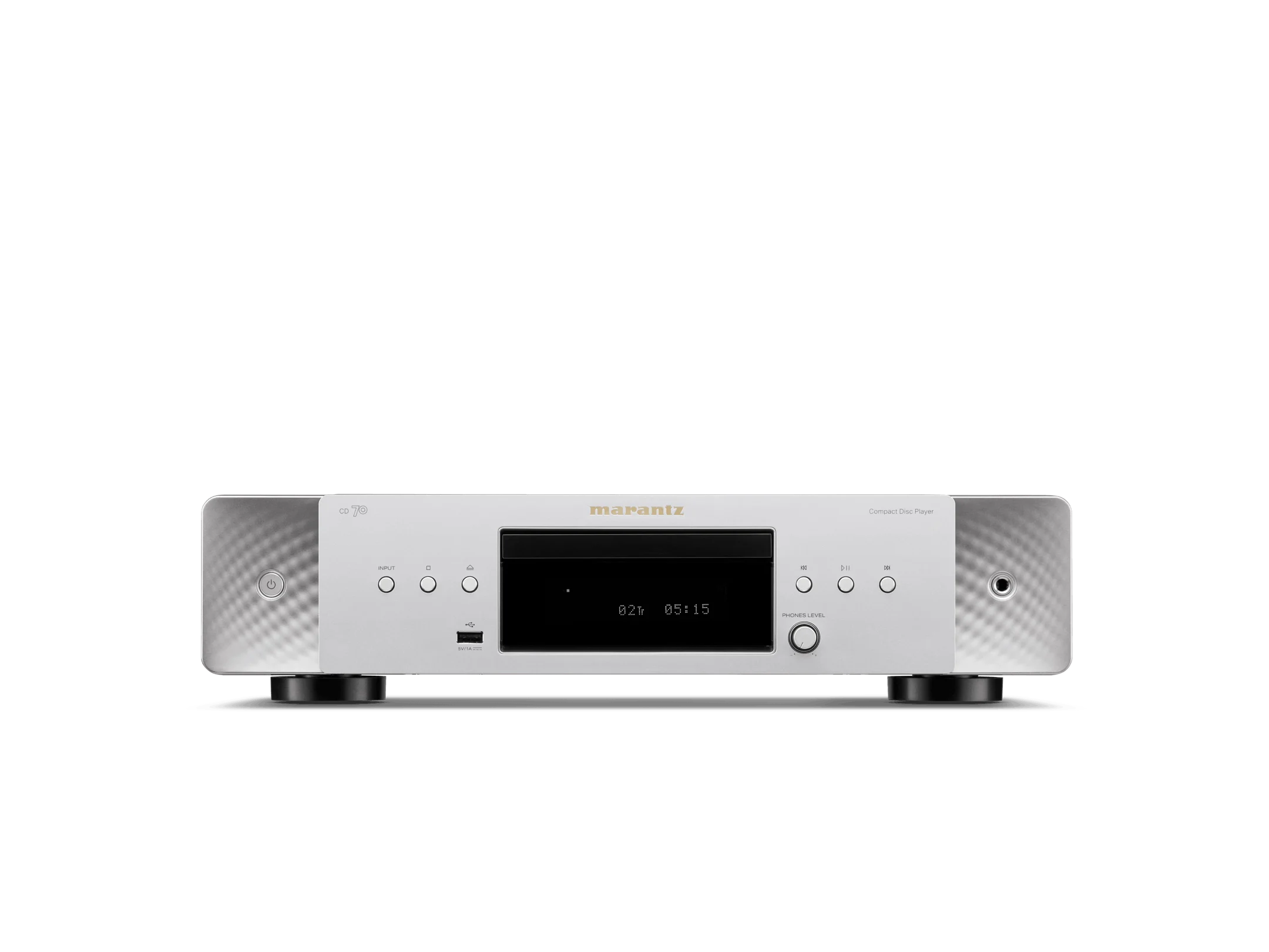 Marantz CD70 CD Player with High-Performance DAC and USB Playback – Silver Gold