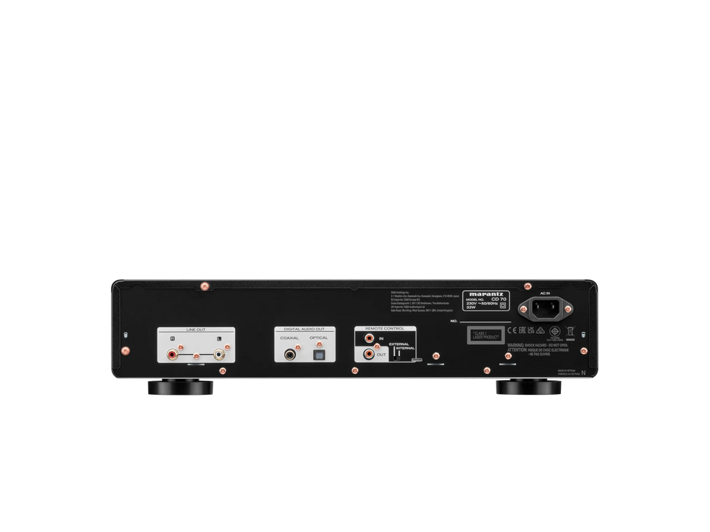 Marantz CD70 CD Player with High-Performance DAC and USB Playback – Black