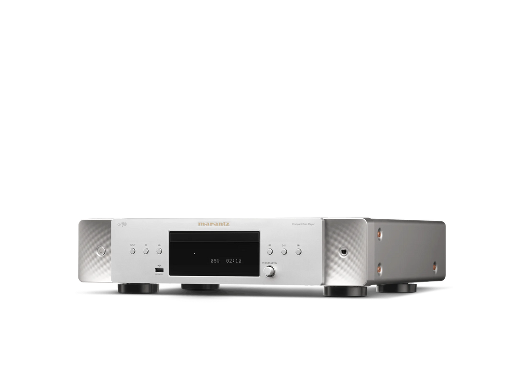 Marantz CD70 CD Player with High-Performance DAC and USB Playback – Silver Gold