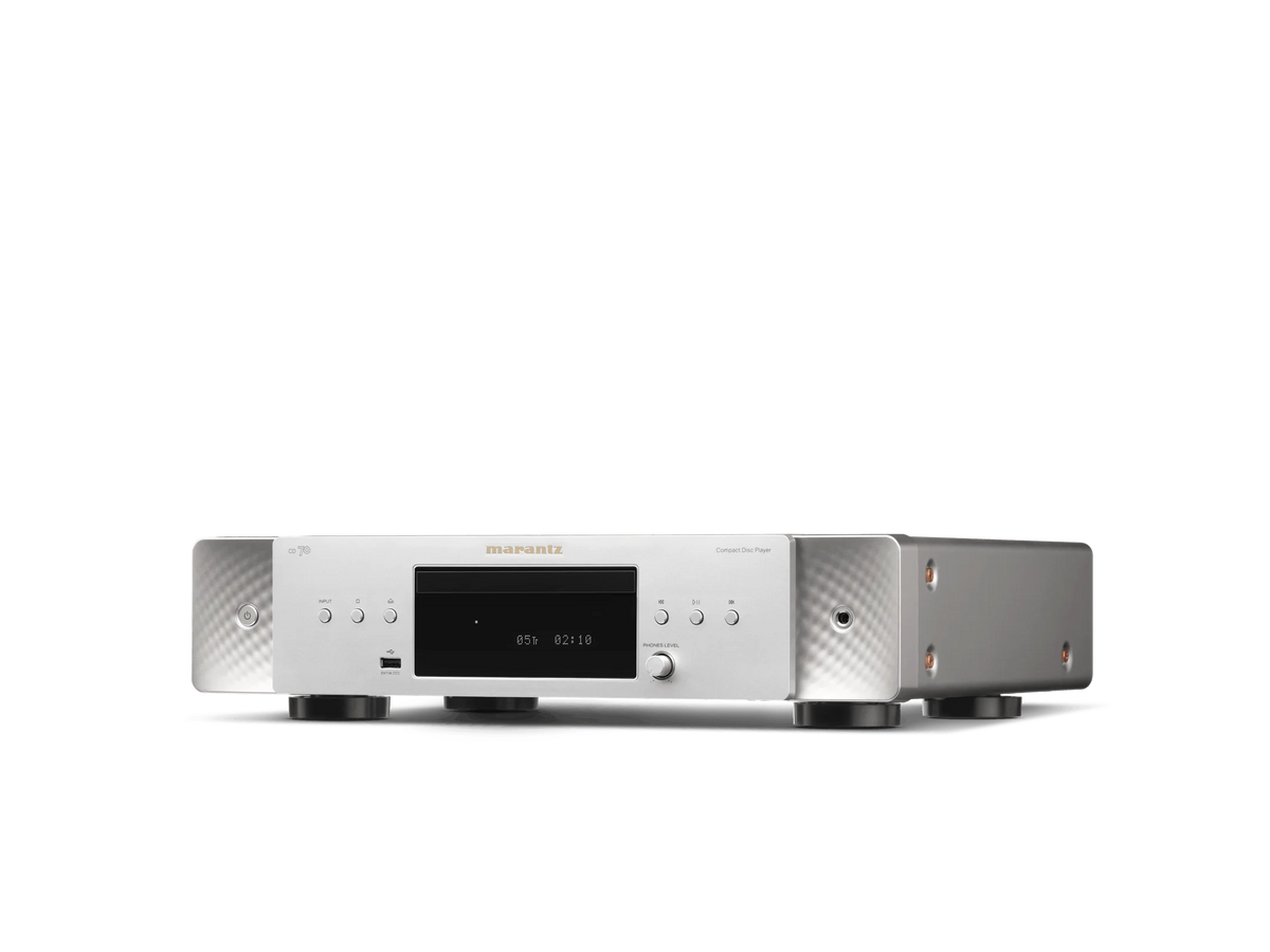 Marantz CD70 CD Player with High-Performance DAC and USB Playback – Silver Gold