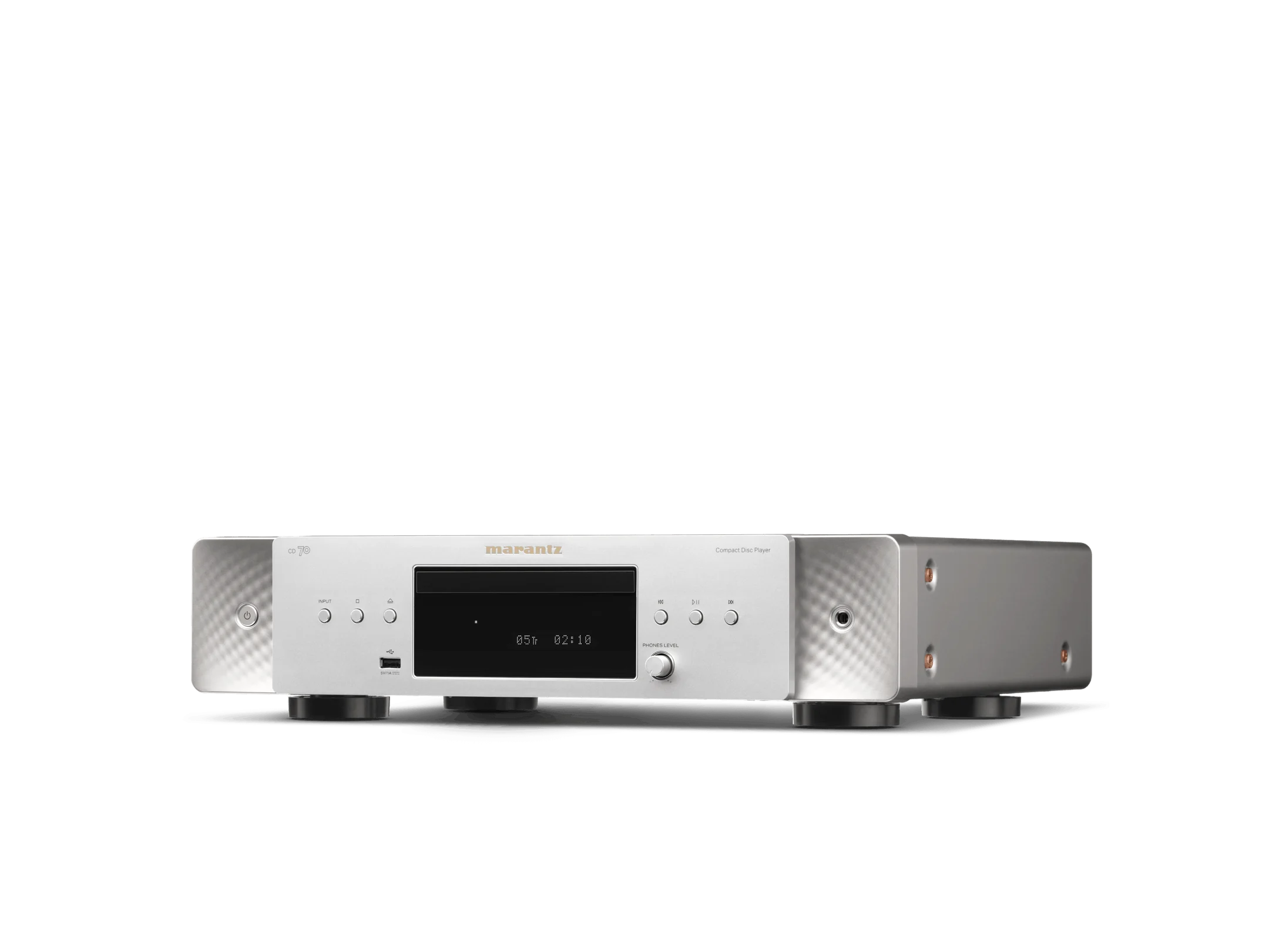 Marantz CD70 CD Player with High-Performance DAC and USB Playback – Silver Gold