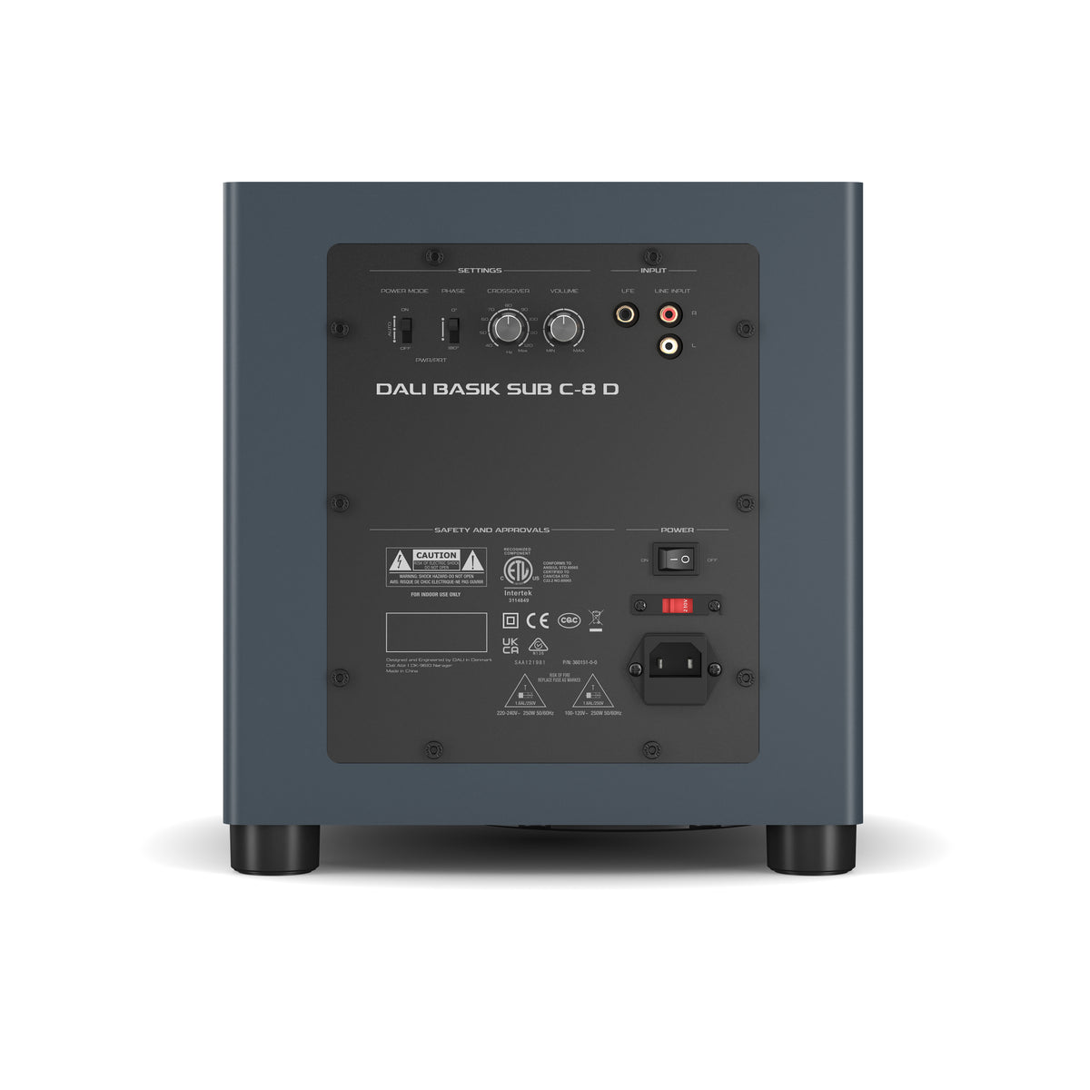 Dali BASIK SUB C-8 D Subwoofer – Chilly Blue