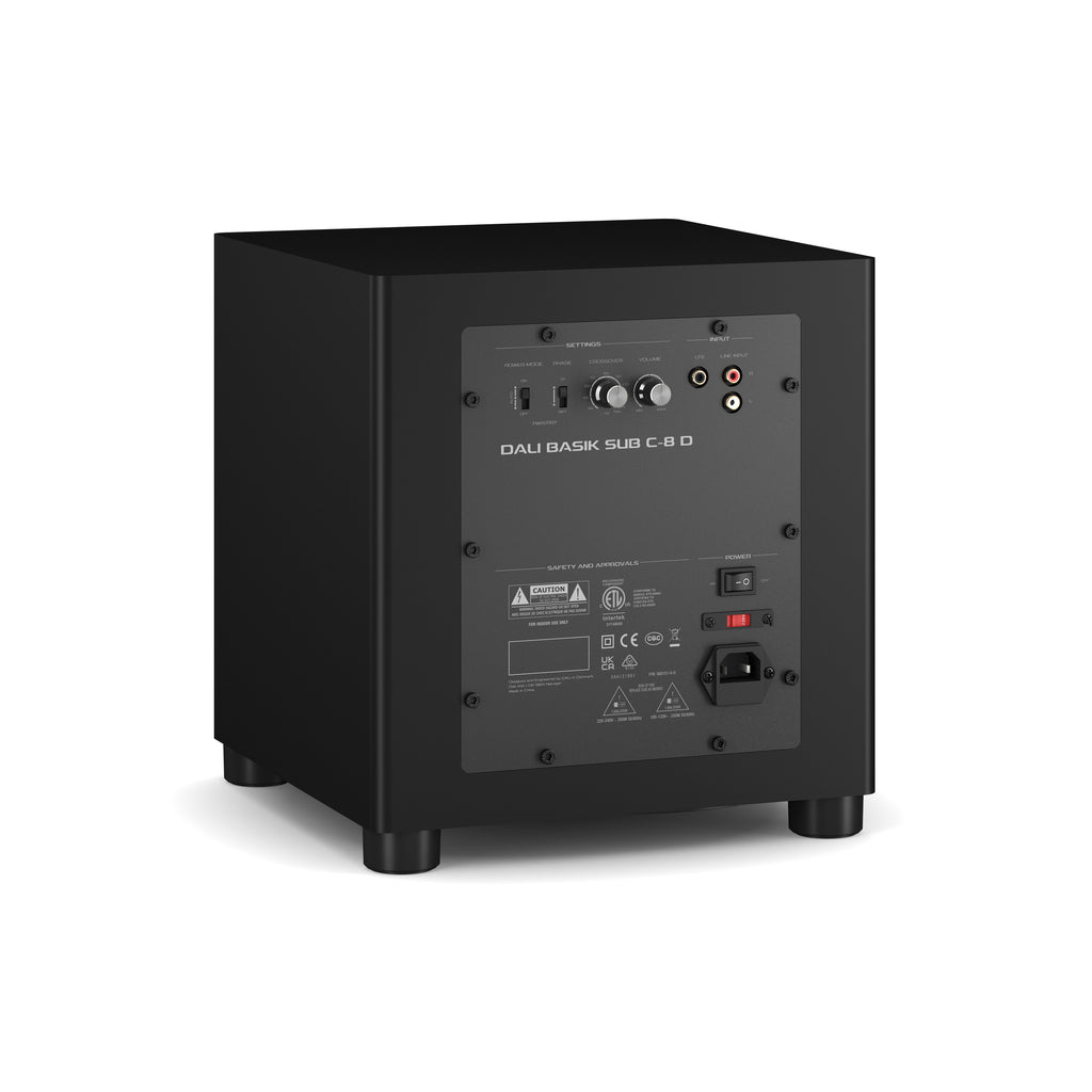 Dali BASIK SUB C-8 D Subwoofer – Solid Black