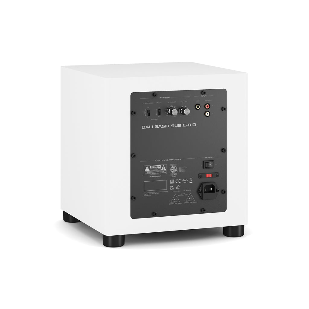 Dali BASIK SUB C-8 D Subwoofer – Solid White