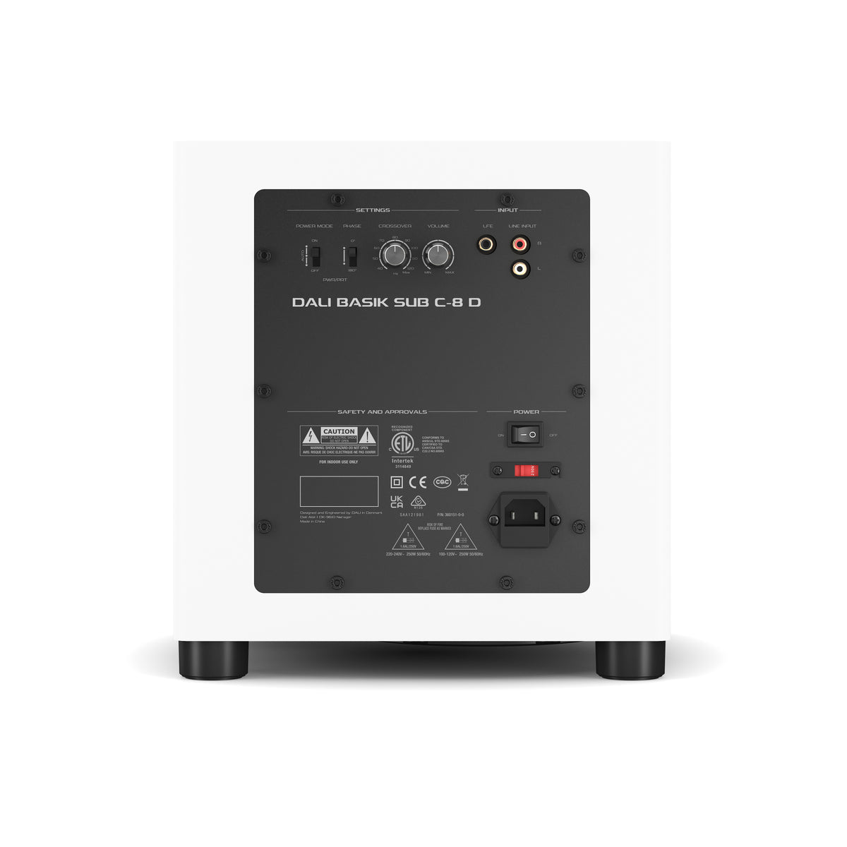 Dali BASIK SUB C-8 D Subwoofer – Solid White