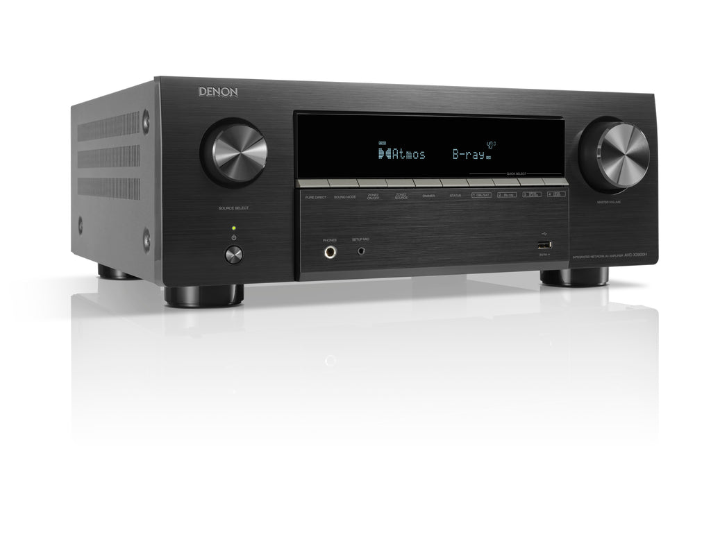 Denon AVC-X3900H 9.4 Channel 8K AV Receiver – Black